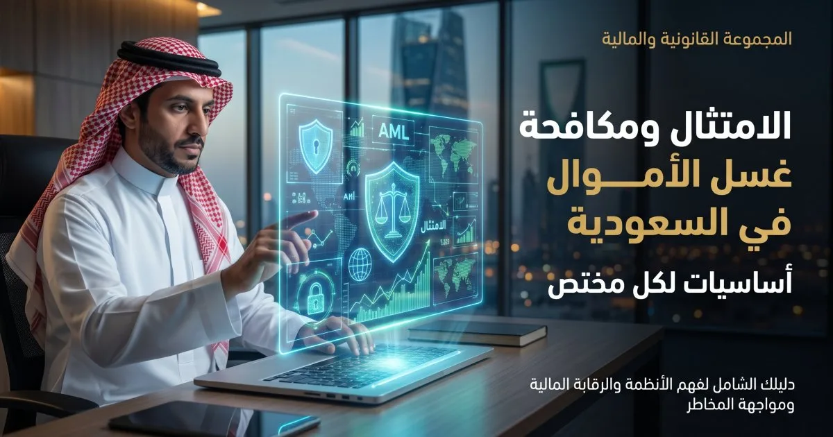 الامتثال ومكافحة غسل الأموال في السعودية: أساسيات لكل مختص