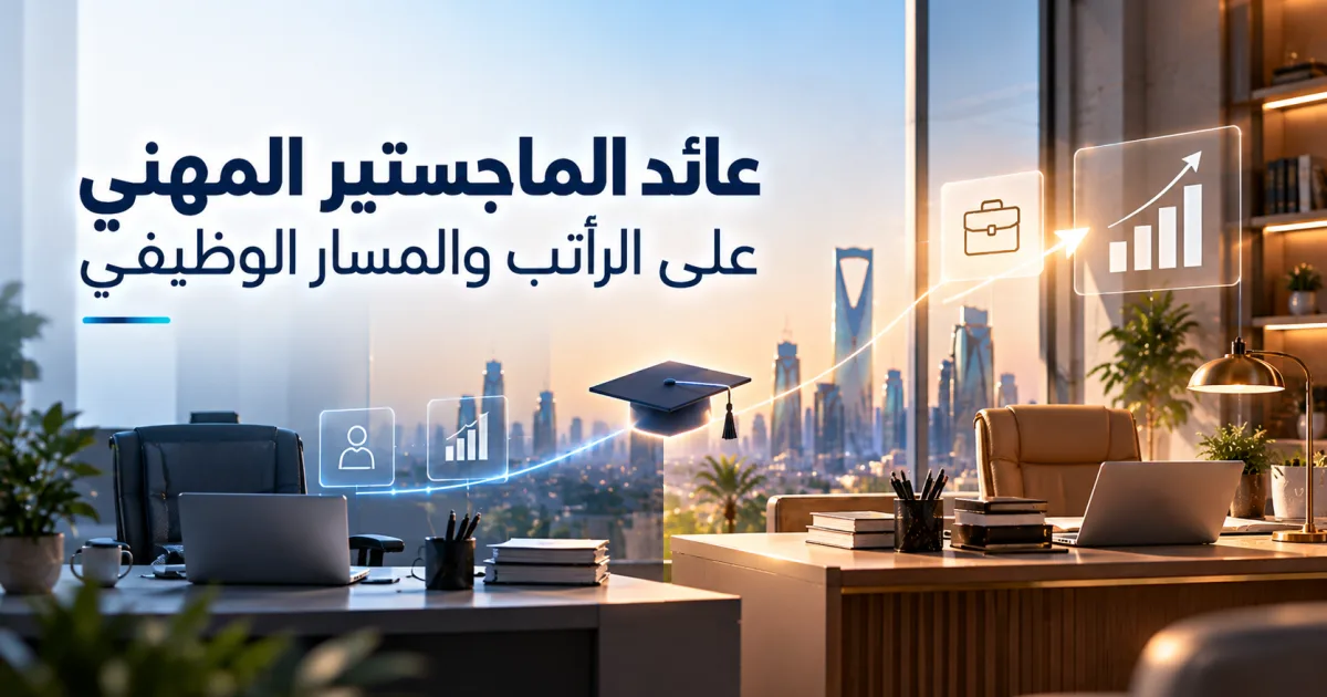 عائد الماجستير المهني على الراتب والمسار الوظيفي