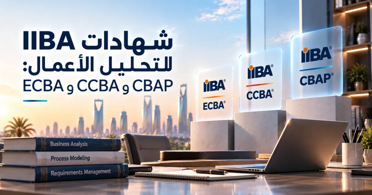 شهادات IIBA لتحليل الأعمال: ECBA وCCBA وCBAP