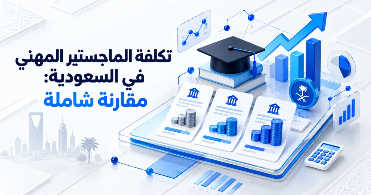 تكلفة الماجستير المهني في السعودية: مقارنة شاملة