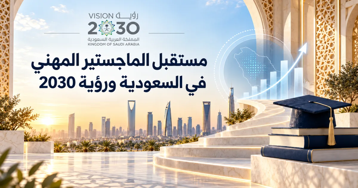 مستقبل الماجستير المهني في السعودية ورؤية 2030