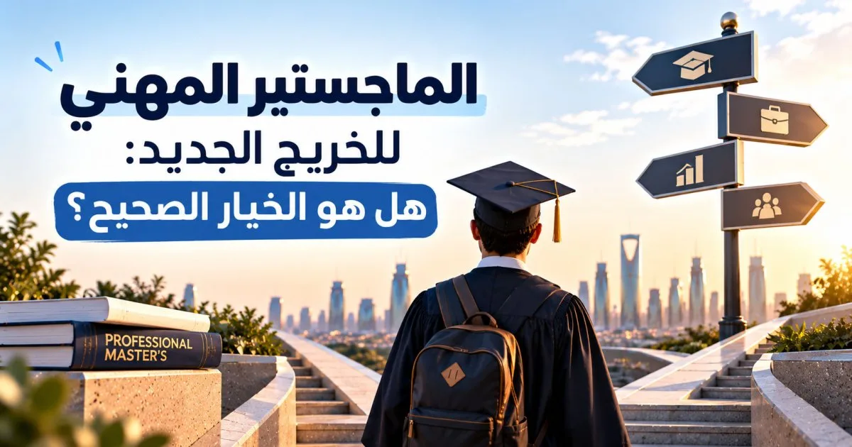الماجستير المهني للخريج الجديد: هل هو الخيار الصحيح؟